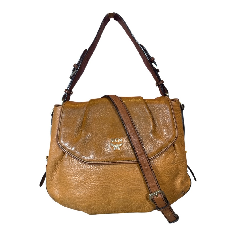 MCM Vintage Half Moon Shoulder Bag